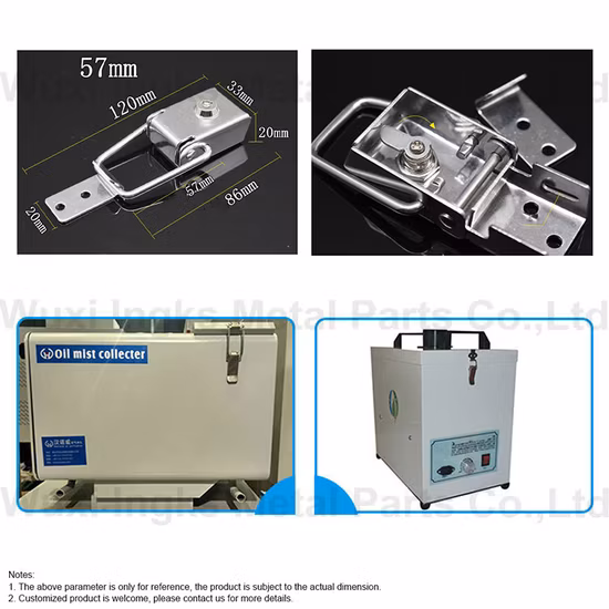 Yh9883 Edelstahl-Toggle Case Box Нагрудная защелка багажника ловит засовы и зажимы